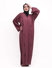 Light Plum Zoya Abaya