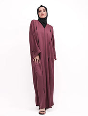 Light Plum Zoya Abaya