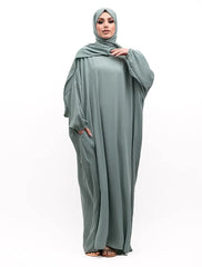 Sage Instant Hijab Abaya