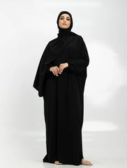 Black Instant Hijab Abaya