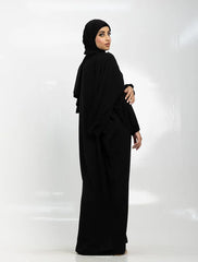 Black Instant Hijab Abaya