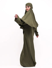 Olive Khimar Abaya