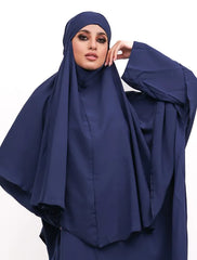 Navy Khimar Abaya
