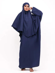 Navy Khimar Abaya