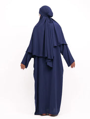 Navy Khimar Abaya
